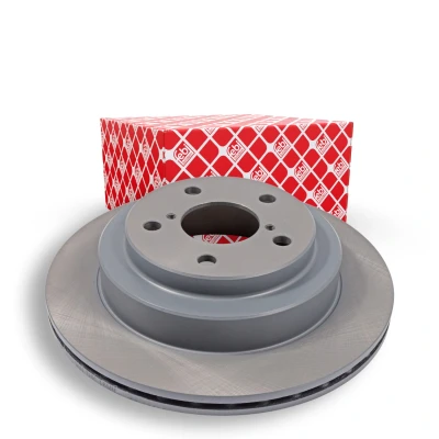 Imagem de FEBI BILSTEIN 170762 Disco de travão Eixo traseiro 266 18 5 100 interior ventilado revestido SUBARU: Impreza I Sedan