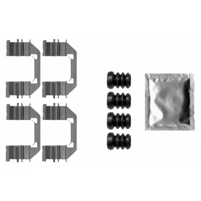 Imagem de TEXTAR 82542300 Kit de acessórios, pastilhas travão CHEVROLET: Aveo Hatchback