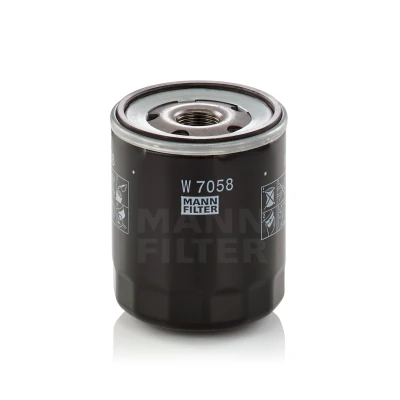 Imagem de MANN FILTER W 7058 Filtro de óleo M 20 X 1.5 com uma válvula retenção aparafusado PEUGEOT: 5008 II, 206 Van, 3008 I, CITROËN: Saxo Hatchback