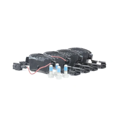 Imagem de BREMBO P 23 142 Jogo de pastilhas para travão disco incl. contacto aviso desgaste com parafusos pinça sem acessórios