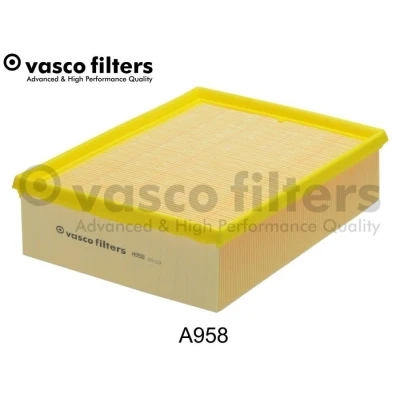 Imagem de DAVID VASCO A958 Filtro de ar 70 213 268 rectangular Cartucho filtrante AUDI: A4 B6 Avant, B7 Sedan, SEAT: Exeo ST, Sedan