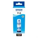 Imagem de Garrafa de tinta original Epson Ecotank 114 ciano 70 ml