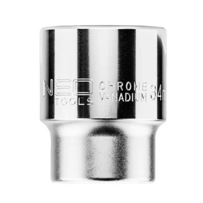 Imagem de NEO TOOLS 08 316 Chave de caixa 3/4 3124 34 mm aço cromo vanádio Sextavado