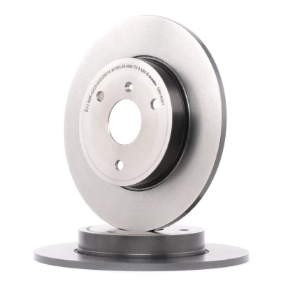 Imagem de BREMBO COATED DISC LINE 08.8163.21 Disco de travão 280 9,6 3 cheio revestido alto carbono com parafusos SMART: Fortwo II Coupe, Cabrio, Roadster Coupe