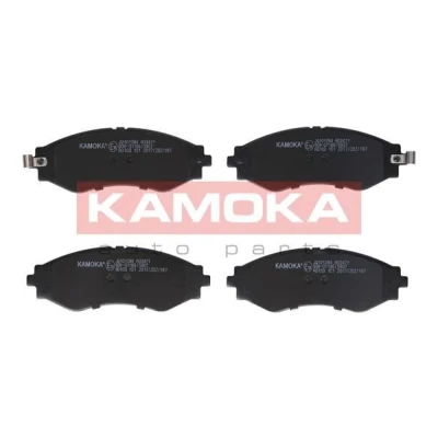 Imagem de KAMOKA JQ101284 Jogo de pastilhas para travão disco Eixo dianteiro com avisador sonoro desgaste CHEVROLET: Nubira Carrinha, Epica KL1