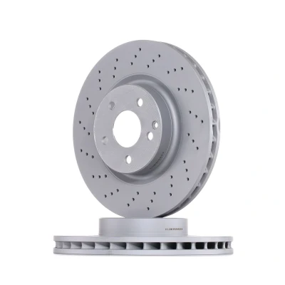 Imagem de ATE 24.0132 0153.1 Disco de travão 330,0 32,0 5 112,0 perfurado/ventilado revestido ligado/alto carbono com parafusos MERCEDES BENZ: Classe E Sedan