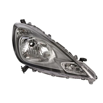 Imagem de ABAKUS 217 1169R LEMN1 Farol Principal à direita H4 crómio transparente sem porta lâmpadas, lâmpada P43t HONDA: Jazz 3