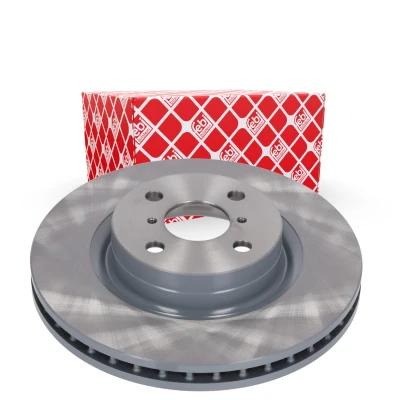 Imagem de FEBI BILSTEIN 108540 Disco de travão Eixo dianteiro 280 22 4 100 interior ventilado revestido TOYOTA: Yaris III Hatchback