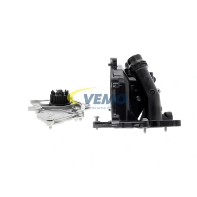 Imagem de VEMO V15 99 2115 termóstato, líquido de refrigeração 90 com junta flange, correia caixa, Caixa plástico AUDI: A8 D4