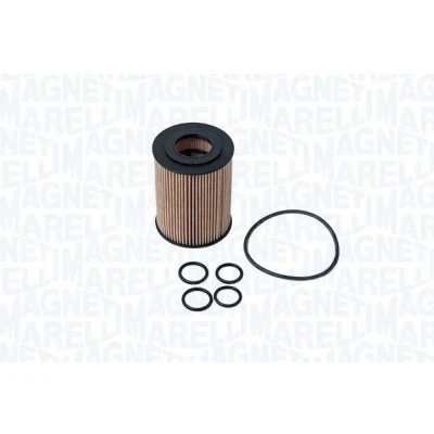 Imagem de MAGNETI MARELLI 153071760512 Filtro de óleo Cartucho filtrante OPEL: Corsa D Hatchback, Astra H Caravan, CHEVROLET: Cruze Sedan
