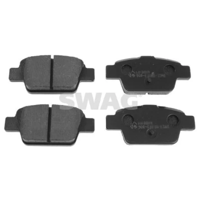 Imagem de SWAG 70 91 6556 Jogo de pastilhas para travão disco Eixo traseiro excl. contacto aviso desgaste FIAT: BRAVO 2, Stilo Hatchback