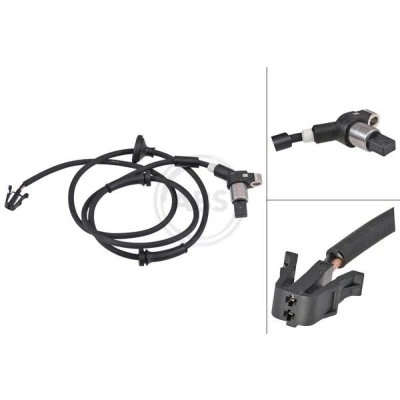 Imagem de A.B.S. 30325 Sensor de ABS passivo 1285 preto