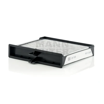 Imagem de MANN FILTER CUK 2430 Filtro, ar do habitáculo Filtro de carvão ativado 215, 238 238, 213 50, 39 RENAULT: GRAND SCENIC 2, 2