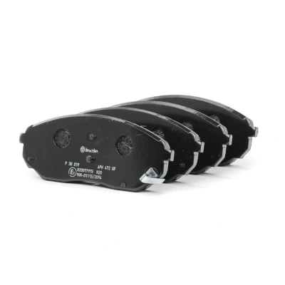 Imagem de BREMBO P 30 019 Jogo de pastilhas para travão disco com avisador sonoro desgaste sem acessórios KIA: SORENTO 1