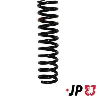 Imagem de JP GROUP 1342206800 Mola de suspensão Eixo dianteiro helicoidal com diâmetro constante Vermelho, amarelo (3x) MERCEDES BENZ: W124 Sedan