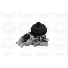 Imagem de GRAF PA1053 Bomba de água com junta mecânico Ferro fundido 95 para accionamento da correia trapezoidal estriada BMW: 3 Sedan, Touring, 5 Sedan