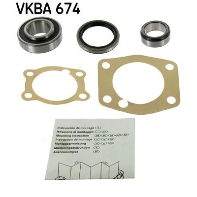 Imagem de SKF VKBA 674 Kit de rolamento roda com retentor do veio 62 TOYOTA: Starlet II Hatchback, Corolla Sedan, Celica I Coupe