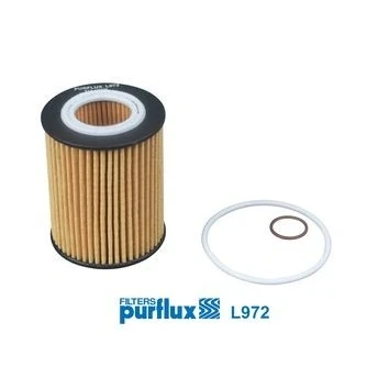 Imagem de PURFLUX L972 Filtro de óleo Cartucho filtrante BMW: 1 Hatchback, 3 Touring, Sedan
