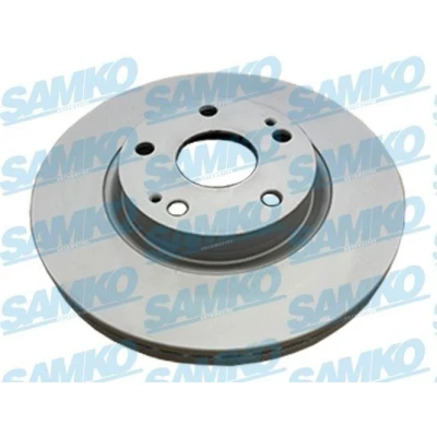 Imagem de SAMKO Disco de travão TOYOTA: Auris Hatchback, Corolla Verso 295mm 26mm 5 interior ventilado revestido T2014VR 4351205080,435120F010 Discos