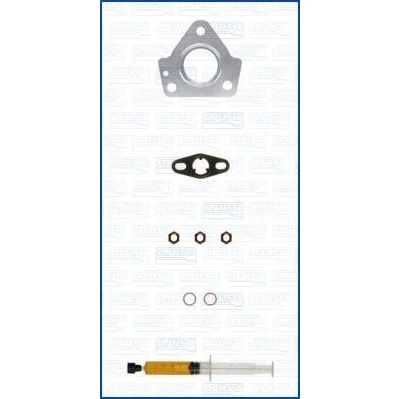 Imagem de AJUSA JTC12137 Kit de montagem, turbocompressor with studs, syringe oil com juntas instruções montagem