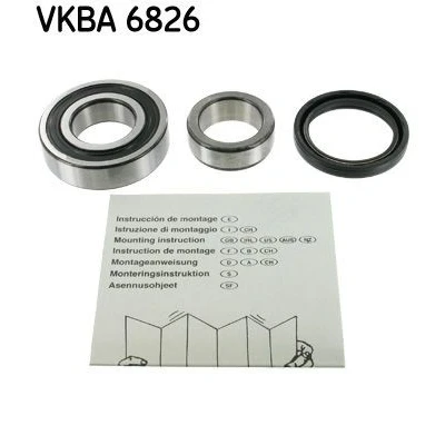 Imagem de SKF VKBA 6826 Kit de rolamento roda com retentor do veio 62 SUZUKI: IGNIS 2
