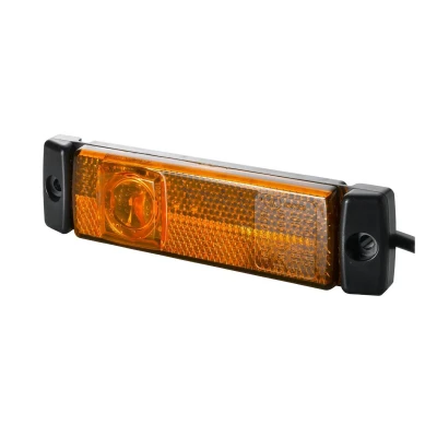 Imagem de HELLA 2PS 011 422 341 Luz de presença lateral LED esquerda, à direita 24 Montagem, União roscada
