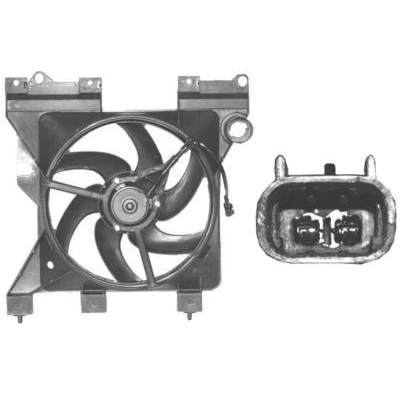 Imagem de VAN WEZEL 0956746 ventilador de radiador com estrutura do (caixilho) motor elétrico CITROËN: Xsara Coupe, Carrinha