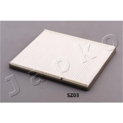 Imagem de JAPKO 21Z03 Filtro, ar do habitáculo Cartucho filtrante 231mm 195mm 18mm SUZUKI: IGNIS 2