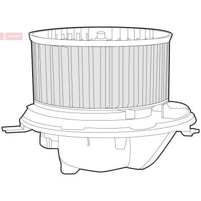 Imagem de DENSO DEA32002 Ventilador do Habitáculo para veículo com volante à esquerda VOLKSWAGEN: Passat B6 Variant, CC, Golf 5, SEAT: Altea
