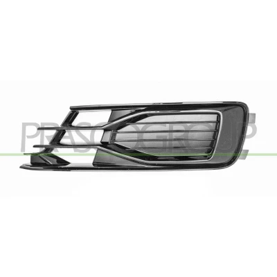 Imagem de PRASCO AD0402124 Grelha de Pára Choques sem furo/s para faróis nevoeiro à frente, lado esquerdo brilhante AUDI: A6 C7 Avant, Sedan