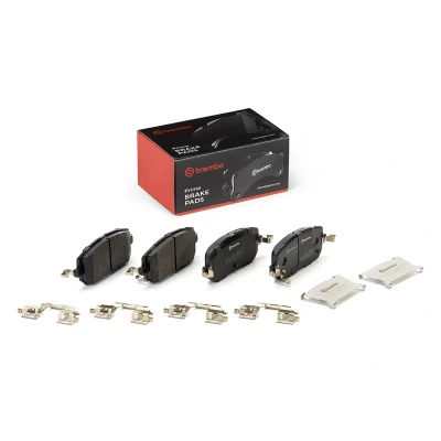 Imagem de BREMBO P 49 067 Jogo de pastilhas para travão disco com avisador sonoro desgaste sem acessórios