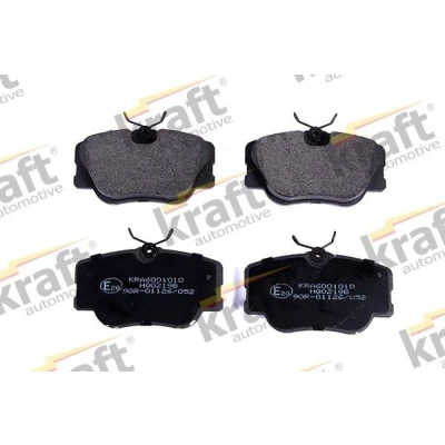 Imagem de KRAFT 6001010 Jogo de pastilhas para travão disco Eixo dianteiro MERCEDES BENZ: Classe E Sedan, Vito Van, 190, FIAT: Croma I Hatchback