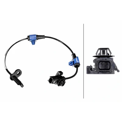 Imagem de HELLA 6PU 358 217 551 Sensor de ABS com grampo Hall 2 498