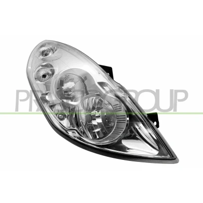 Imagem de PRASCO OP9544903 Farol Principal à direita H7, H1 com motor de regulação do alcance dos faróis