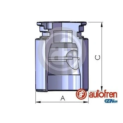 Imagem de AUTOFREN SEINSA D025221 Êmbolo, pinça do travão 36 Eixo traseiro BENDIX/BOSCH