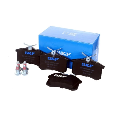 Imagem de SKF VKBP 90047 Jogo de pastilhas para travão disco não preparado indicador aviso desgaste PEUGEOT: 208 I Hatchback, 2008 Carrinha