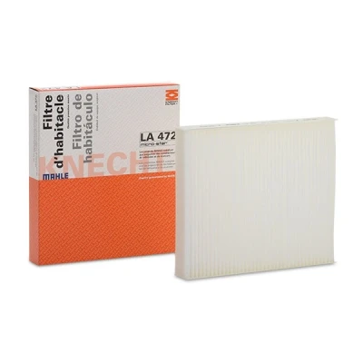 Imagem de MAHLE ORIGINAL LA 472 Filtro, ar do habitáculo Filtro de partículas 240,0 205 35,0 BMW: 5 Sedan, 3 MERCEDES BENZ: Classe ML, HYUNDAI: H 1 Van