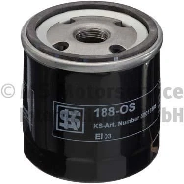 Imagem de KOLBENSCHMIDT 50013188 Filtro de óleo 3/4 16 UNF com uma válvula retenção aparafusado VOLKSWAGEN: GOLF 4, 3, Polo V Hatchback