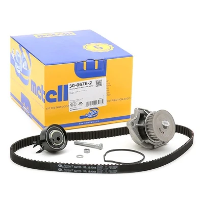 Imagem de METELLI 30 0676 2 Bomba de Água + Kit correia Distribuição 135 19mm para accionamento da dentada SEAT: Ibiza 2, Córdoba I Sedan