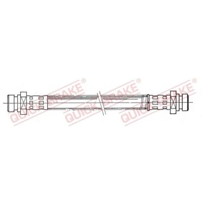 Imagem de QUICK BRAKE 22.507 Mangueira de Travão 245mm M10x1 com rosca interior MITSUBISHI: PAJERO 2