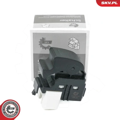 Imagem de ESEN SKV 37SKV430 Interruptor, elevadores dos vidros do lado passageiro TOYOTA: Yaris I Hatchback, Verso