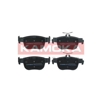 Imagem de KAMOKA JQ1013288 Jogo de pastilhas para travão disco Eixo traseiro incl. contacto aviso desgaste AUDI: A6 C6 Allroad, A4 B6 Avant
