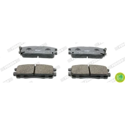 Imagem de FERODO PREMIER ECO FRICTION FDB1017 Jogo de pastilhas para travão disco com avisador sonoro desgaste sem acessórios OPEL: Frontera A SUV