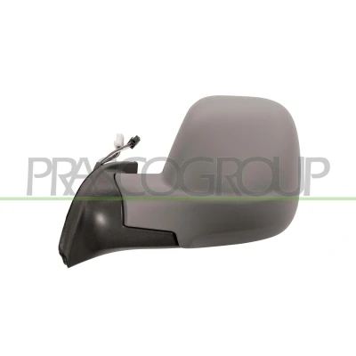 Imagem de Espelho retrovisor Prasco PG9107224 esquerda com subcapa elétrico aquecível, convexo, sem cor PEUGEOT: Partner II Van, Tepee