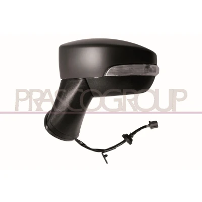 Imagem de Espelho retrovisor Prasco FD7507324P esquerda com subcapa elétrico aquecível, sem cor, não esférico