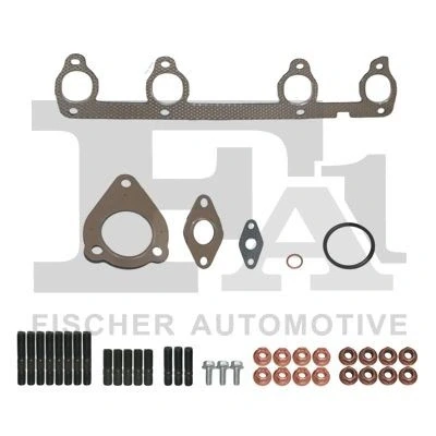 Imagem de EVORON EVMK0005 PLUS Kit de montagem, turbocompressor com juntas parafusos VOLKSWAGEN: Golf 4, 4 Variant, Bora Sedan, AUDI: A3 Hatchback