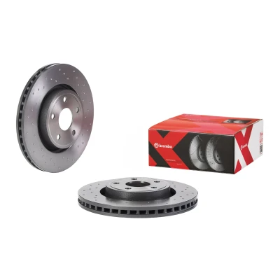 Imagem de BREMBO 09.N236.2X Disco de travão 350 32 6 perfurado/ventilado revestido JEEP: GRAND CHEROKEE 4