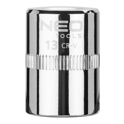 Imagem de NEO TOOLS 08 231 Chave de caixa 1/4 3124 13 mm aço cromo vanádio SuperLock