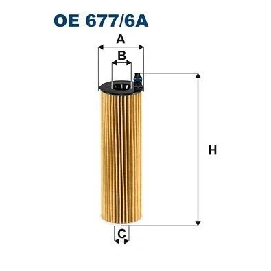 Imagem de FILTRON OE 677/6A Filtro de óleo Cartucho filtrante MERCEDES BENZ: Classe C T modell, Sedan, Coupe