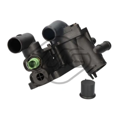 Imagem de Metalcaucho 03693 Flange com sensor, termóstato VOLKSWAGEN: Polo IV Hatchback, Passat B6 Variant, SEAT: Ibiza 3, Córdoba II Sedan